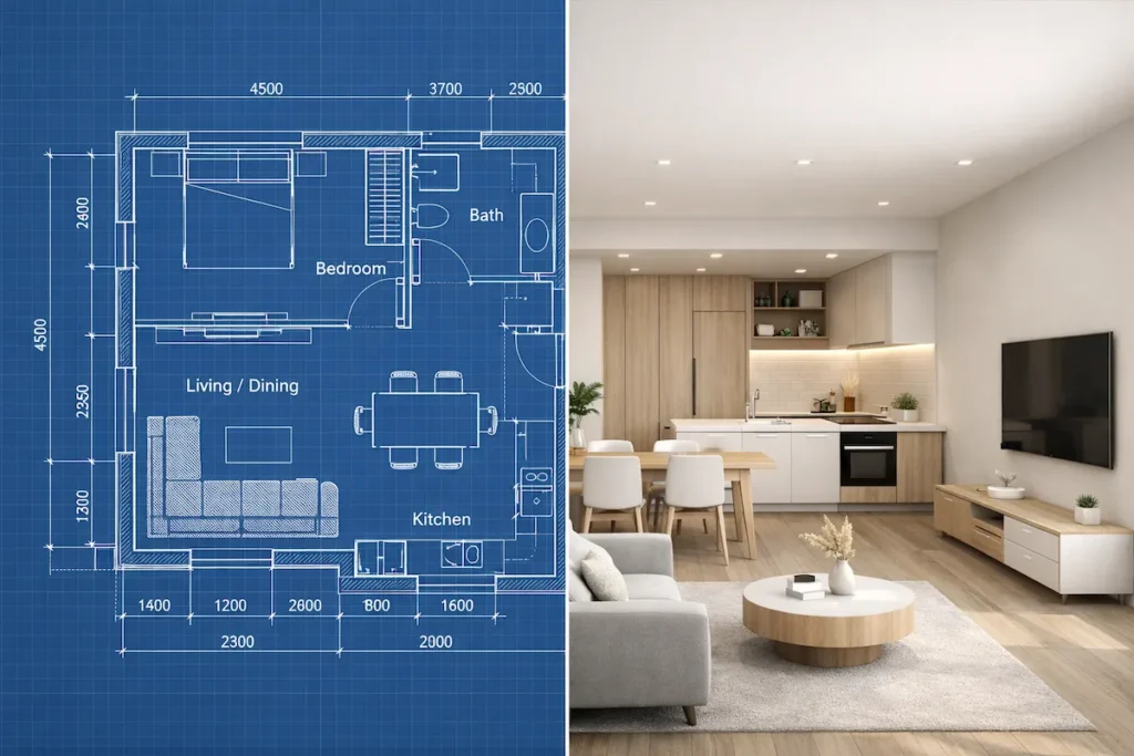 Architecte et design d'intérieur DTP rénovation