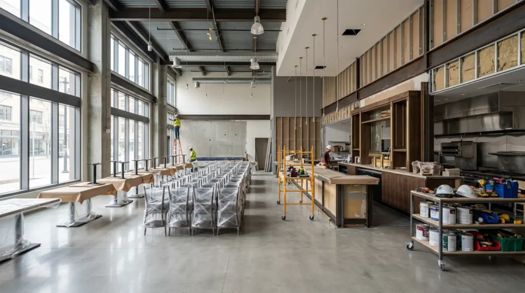 rénovation restaurant DTP rénovation