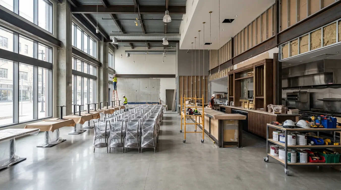 rénovation restaurant DTP rénovation