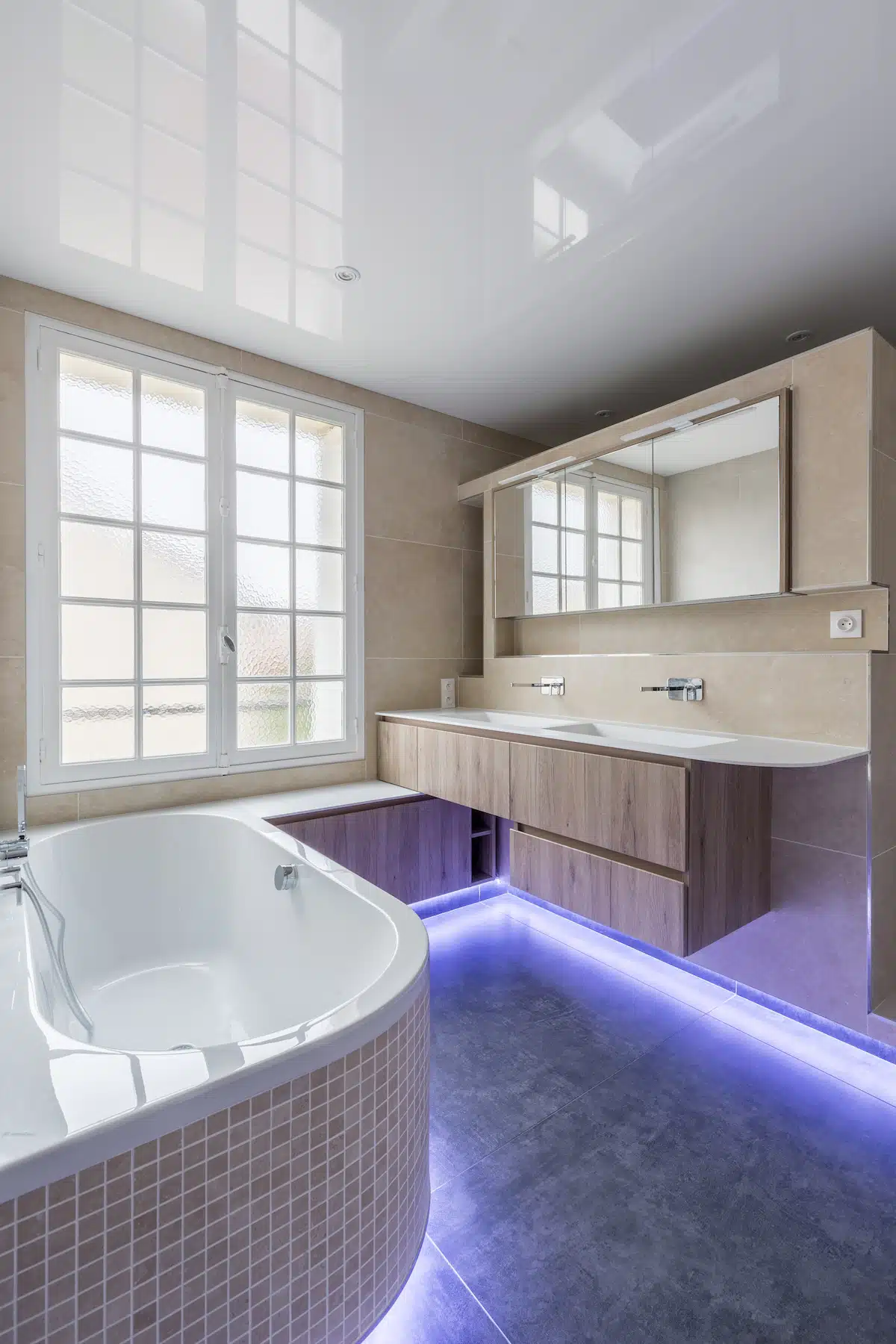 Rénovation Salle de Bain Cachan 13m2 DTP Rénovation plan 3D