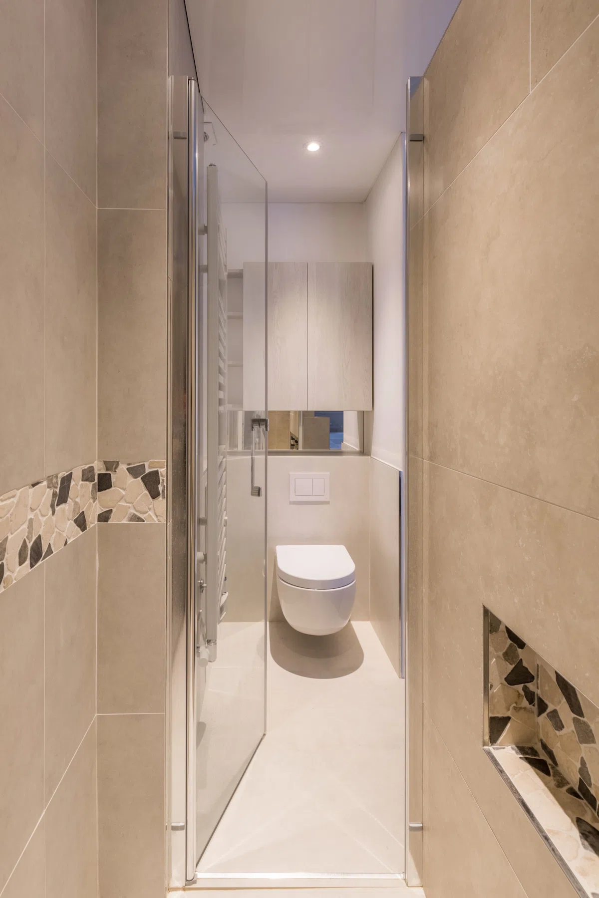 Rénovation Salle de Bain Cachan 13m2 DTP Rénovation WC épurée