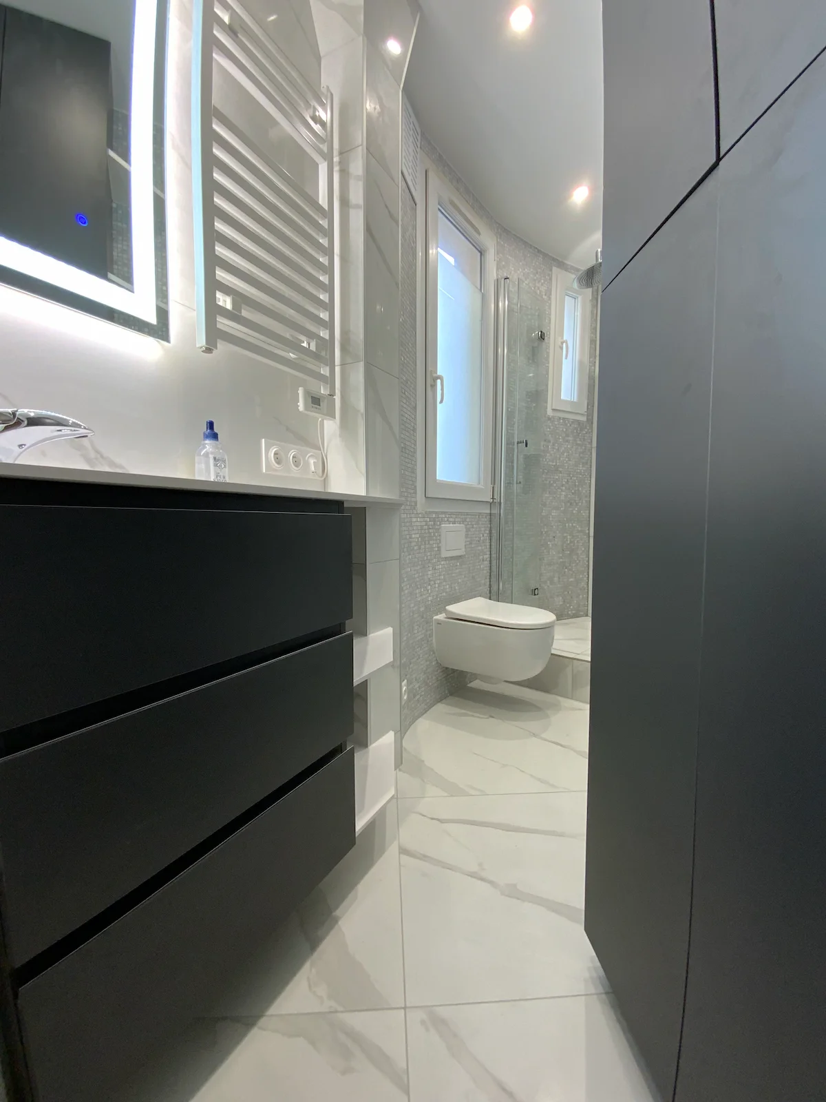 Rénovation Salle de Bain Villejuif 3.5m2 DTP Rénovation