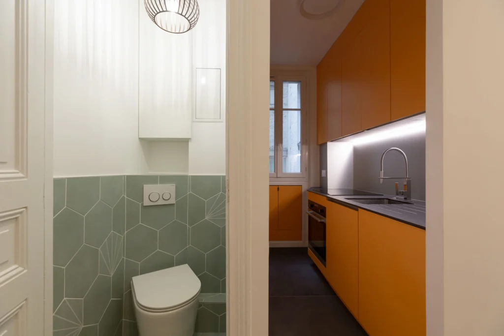 Rénovation WC 1m2