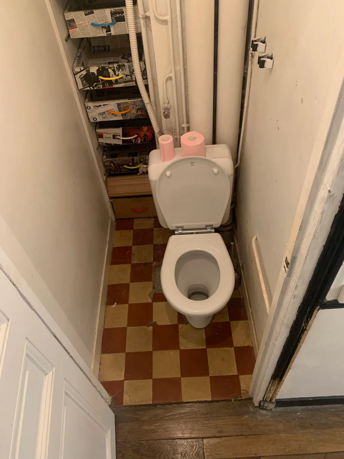 Rénovation WC 1m2 avant
