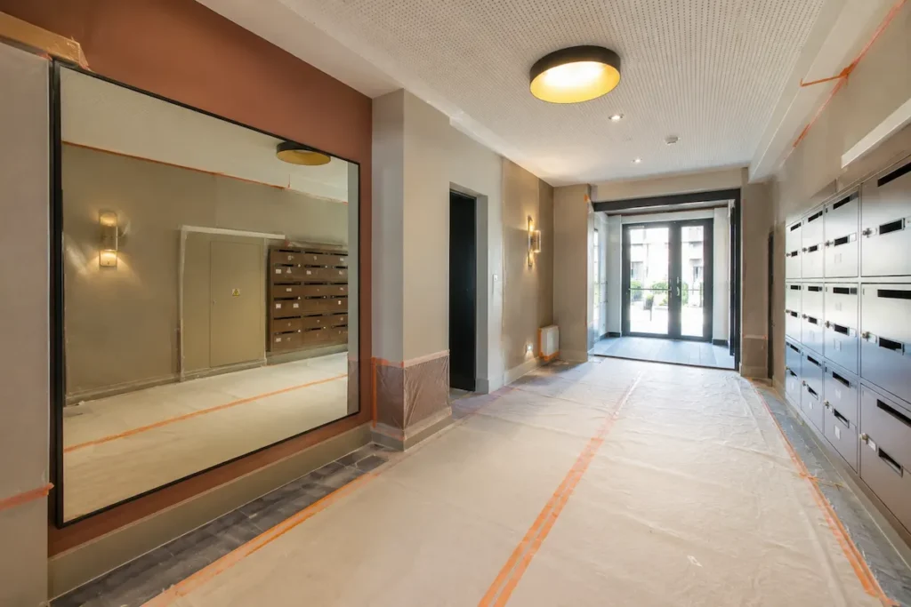 Rénovation hall immeuble DTP Rénovation